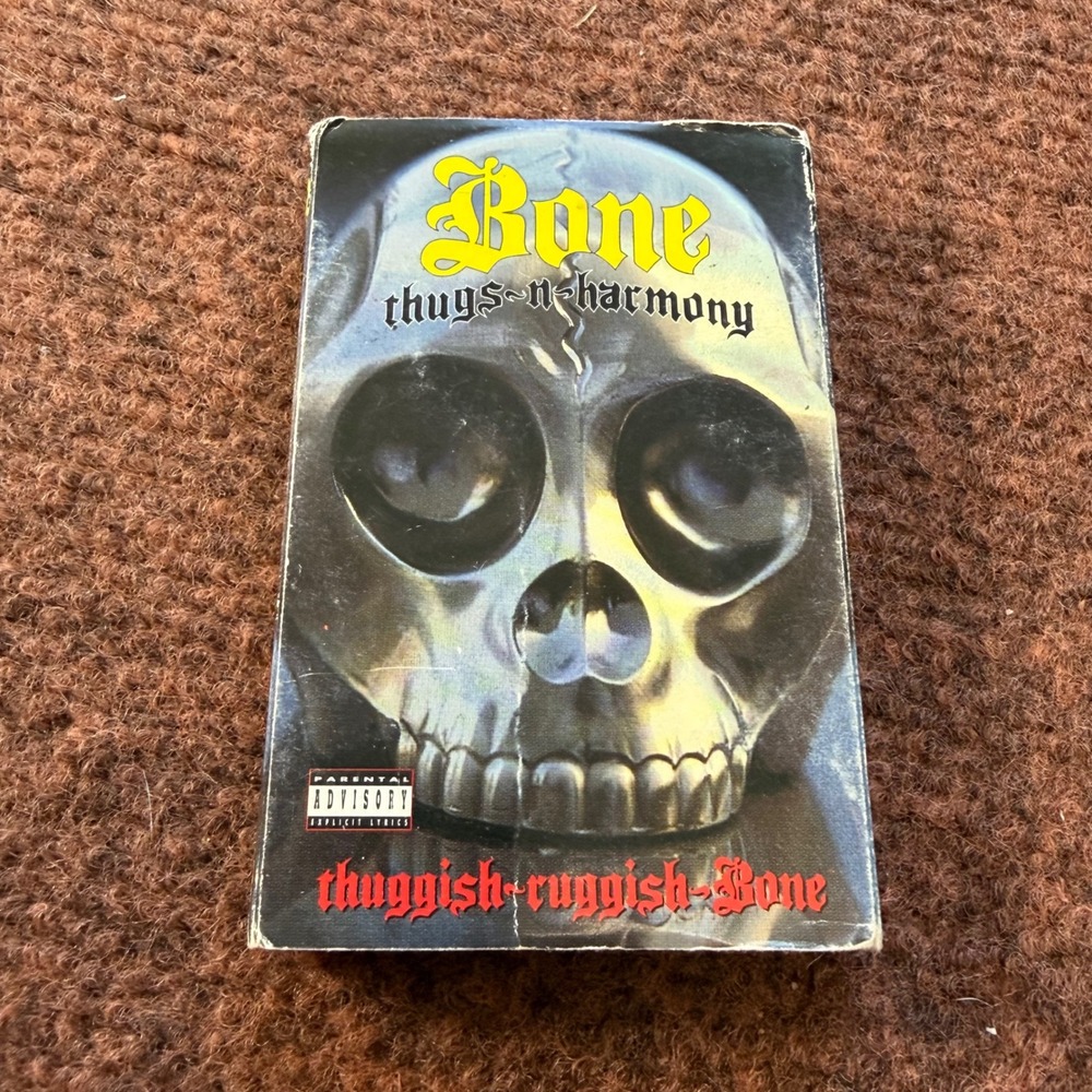 Bone Thugs-N-Harmony Thuggish Ruggish Bone Cassette Single 1994 Ruthless Records